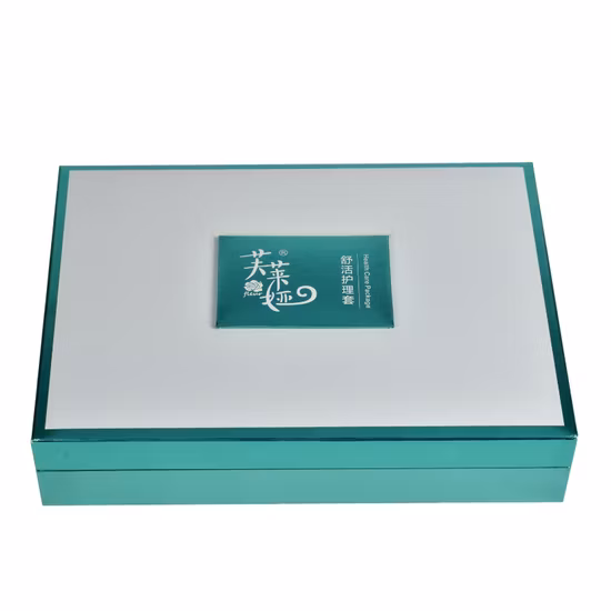 Boîte de papier en carton de fermeture de ruban magnétique coloré rigide en gros Logo personnalisé imprimé boîte d'emballage cadeau Cosmétique/parfum/soin de la peau/boîte d'emballage de bouteille